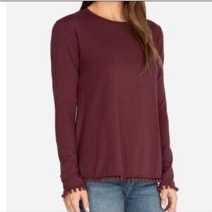 Johnny Was Calmé Burgundy Top